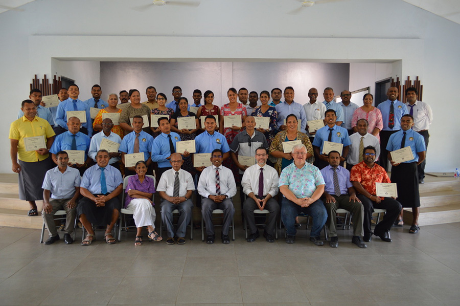 Group picture taken at the end of the conference