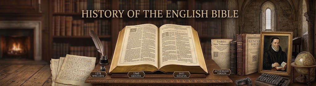 The history of the English Bible