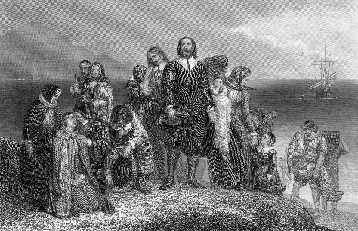 Pilgrim's Landing at Plymouth